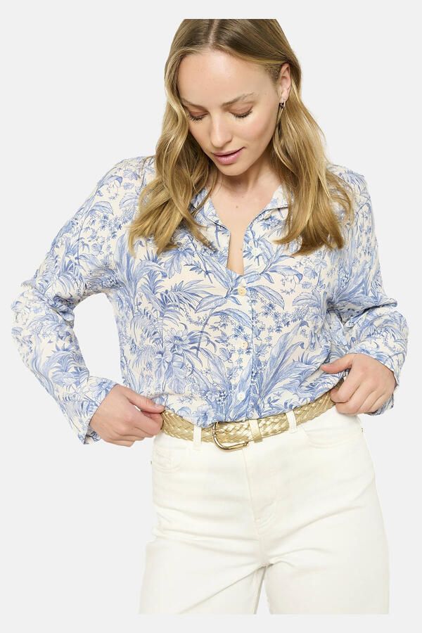 LOLALIZA blouse blauw - Foto 3