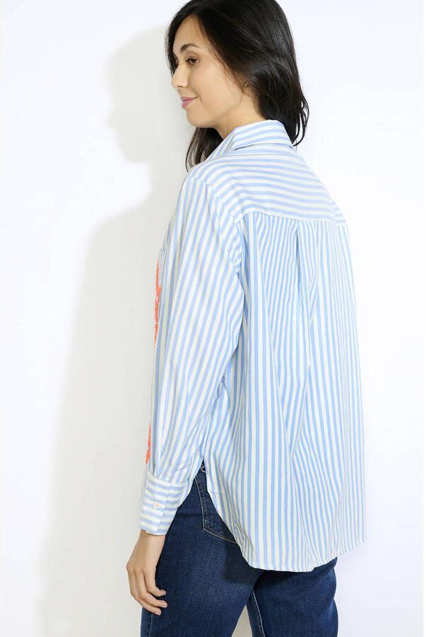 LOLALIZA blouse blauw - Foto 2