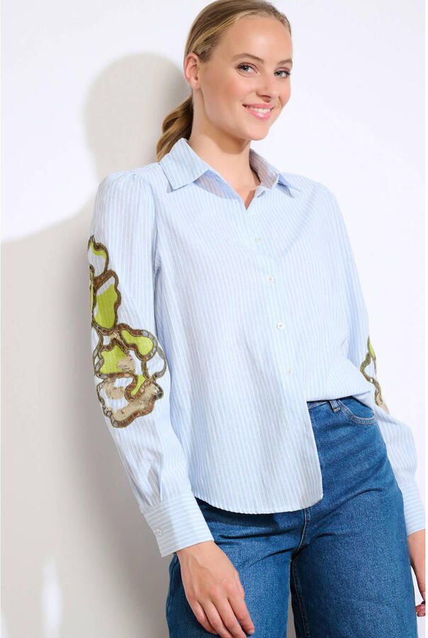 LOLALIZA blouse blauw