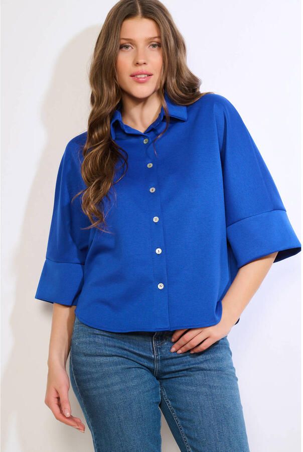 LOLALIZA blouse blauw - Foto 3