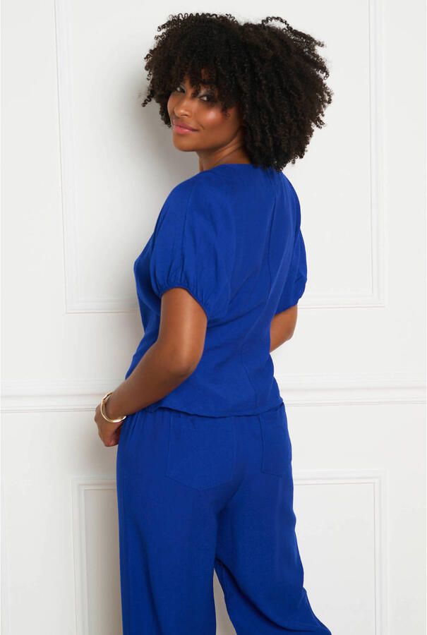 LOLALIZA blouse blauw - Foto 3