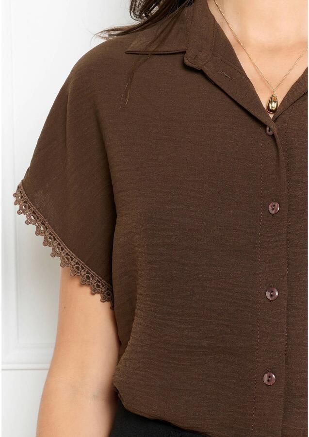 LOLALIZA blouse bruin - Foto 3