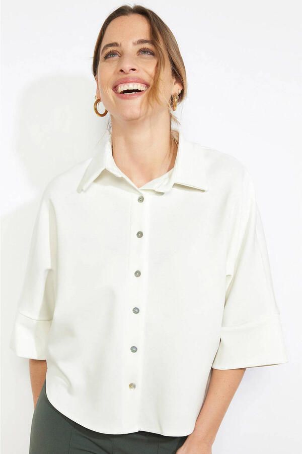 LOLALIZA blouse ecru - Foto 3