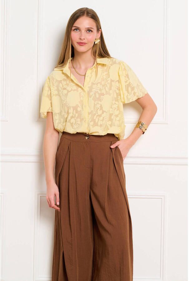 LOLALIZA blouse geel