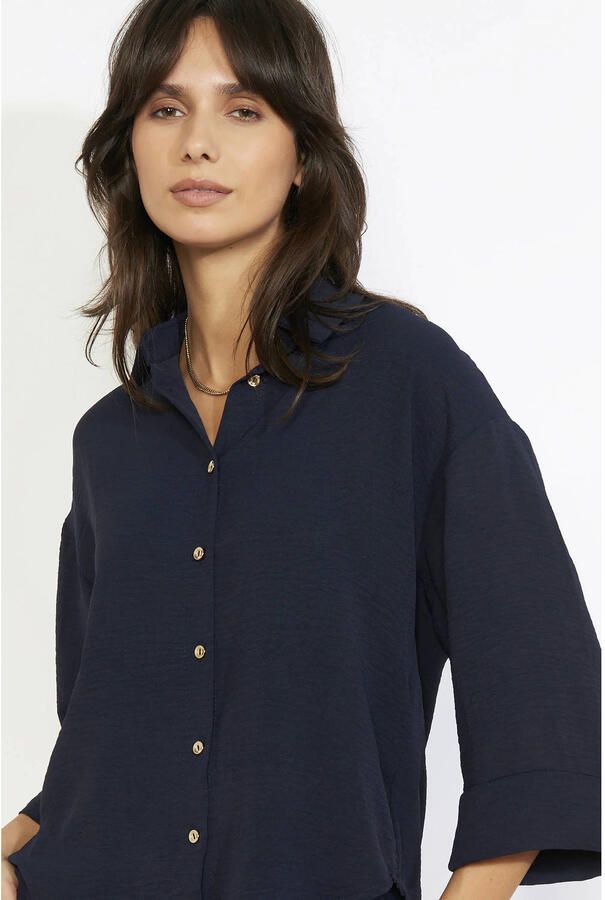 LOLALIZA blouse marineblauw - Foto 2