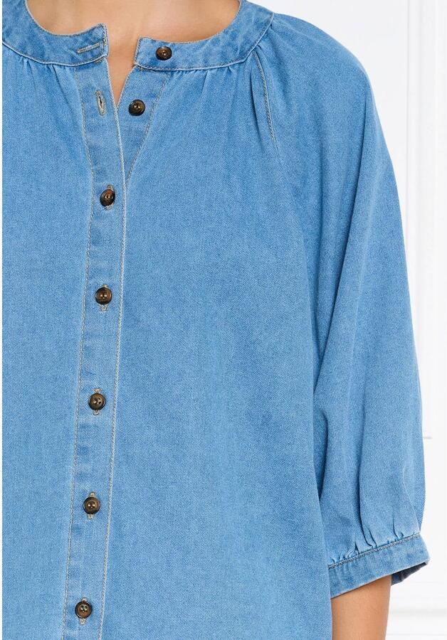 LOLALIZA blouse middelblauw - Foto 2