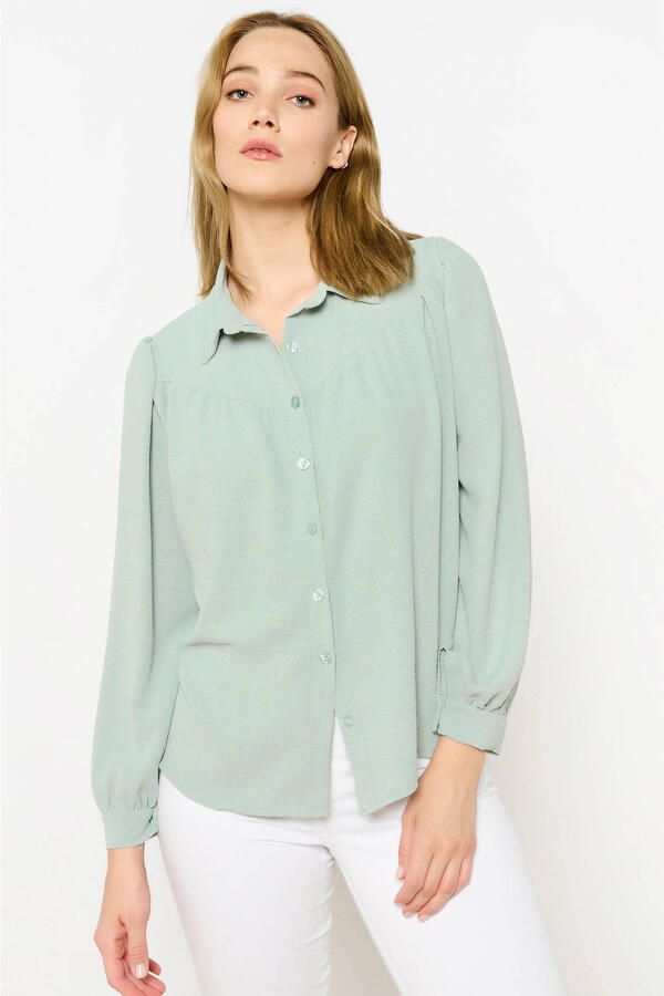 LOLALIZA blouse mintgroen - Foto 2