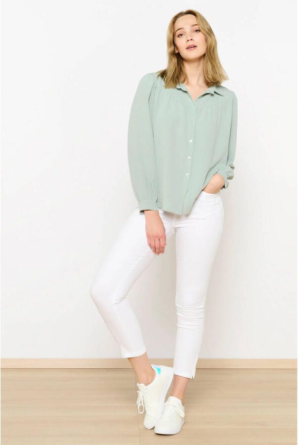 LOLALIZA blouse mintgroen
