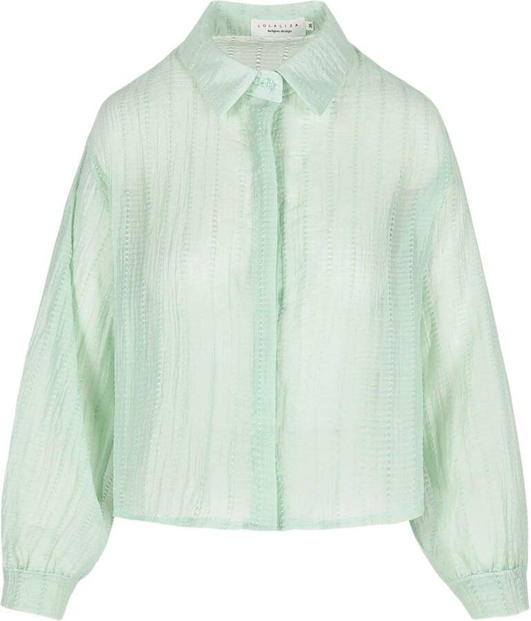 LOLALIZA blouse mintgroen - Foto 2