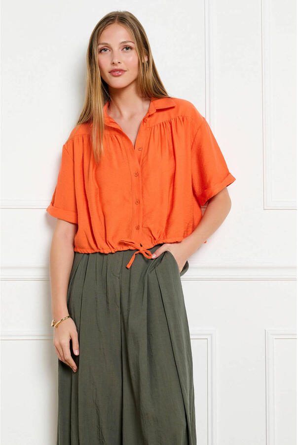 LOLALIZA blouse oranje