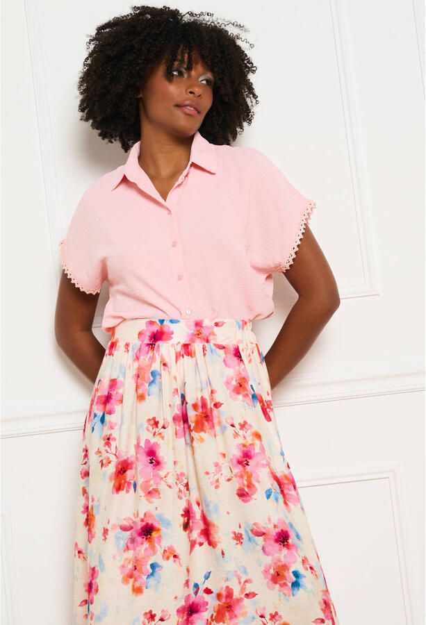 LOLALIZA blouse roze - Foto 3