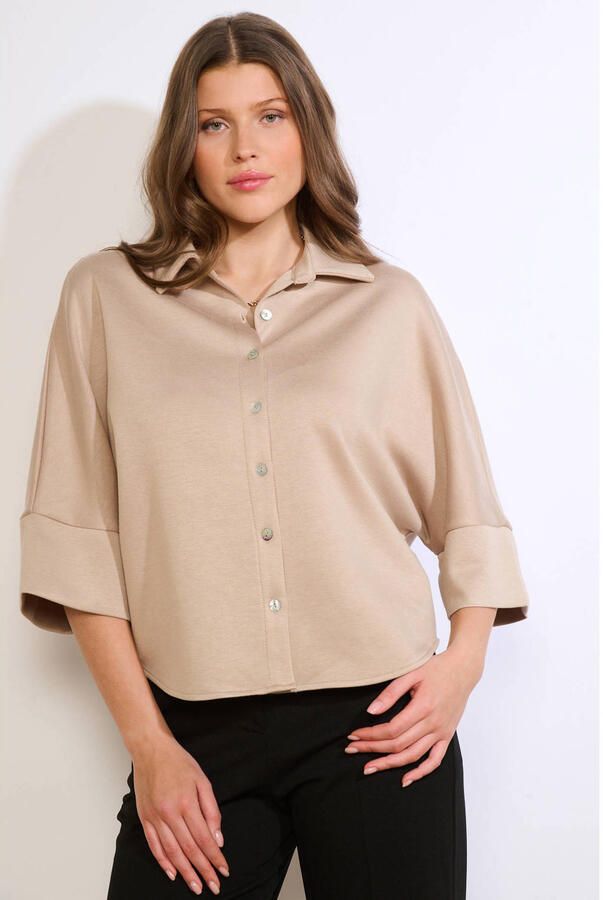 LOLALIZA blouse taupe