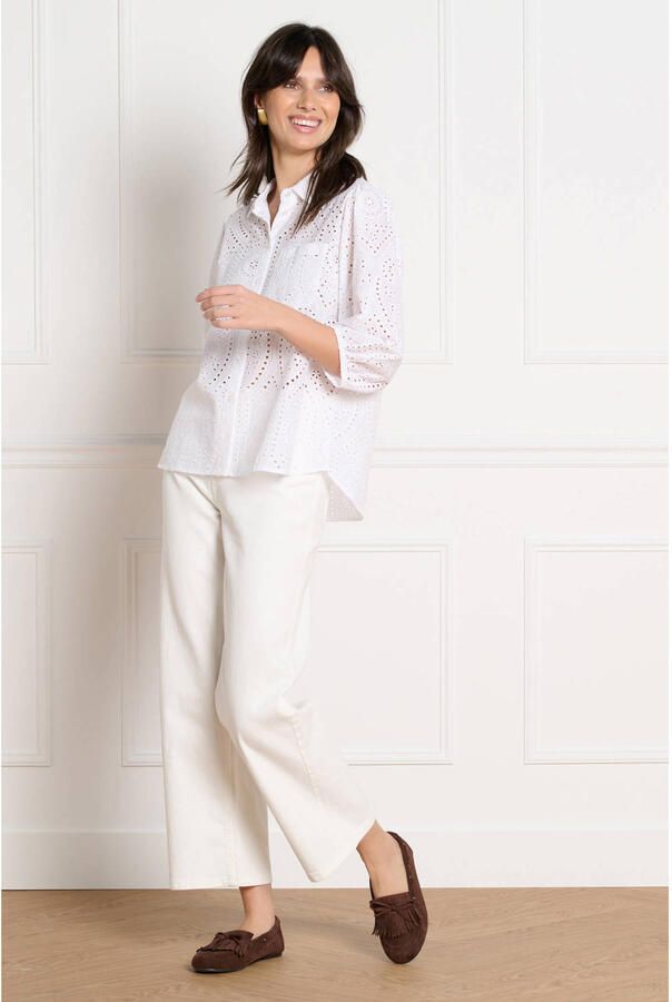 LOLALIZA blouse wit broderie - Foto 2