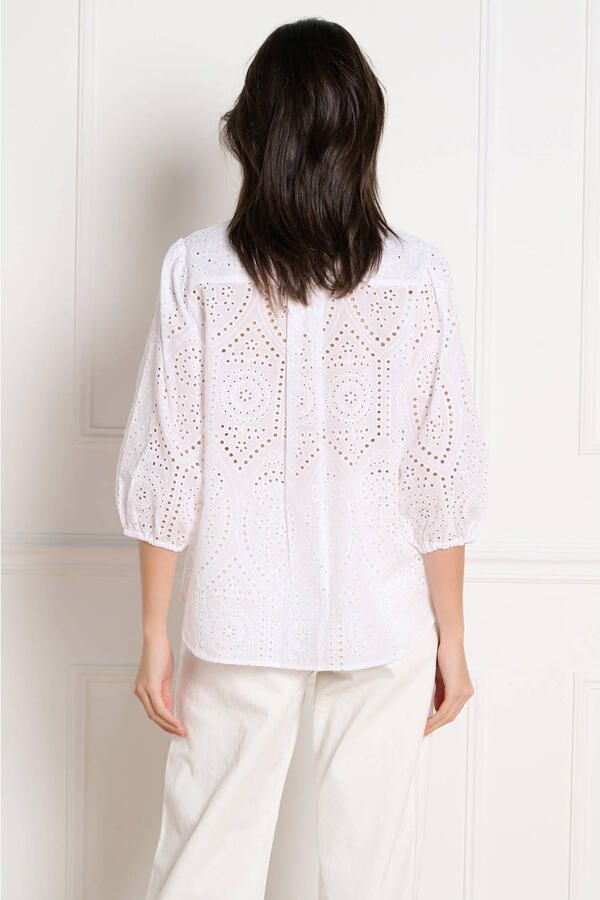 LOLALIZA blouse wit broderie - Foto 3