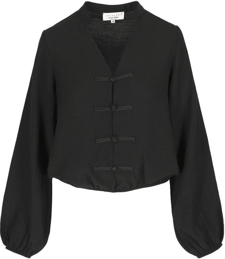 LOLALIZA blouse zwart - Foto 2