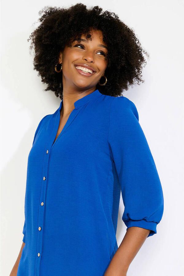 LOLALIZA blousejurk blauw - Foto 2