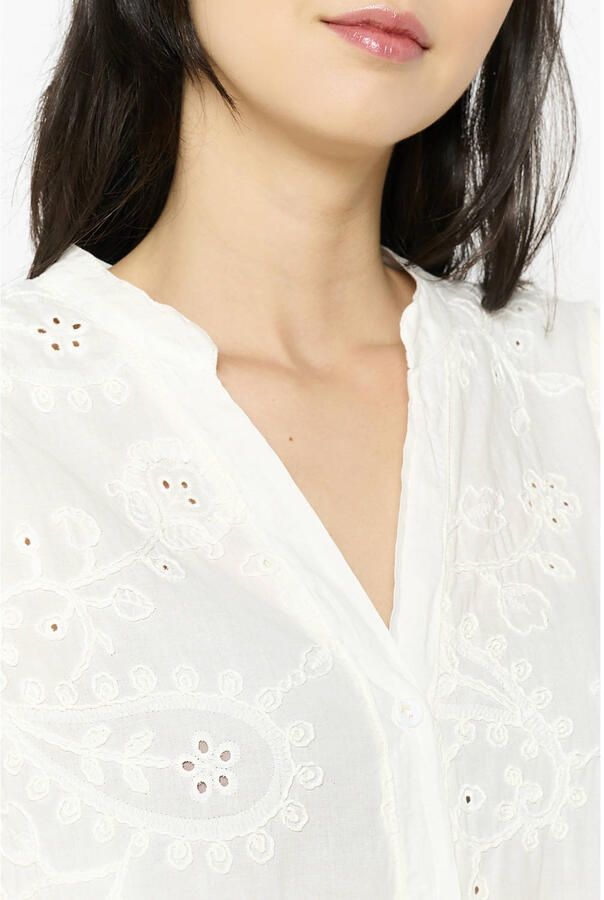 LOLALIZA blousejurk broderie ecru - Foto 2