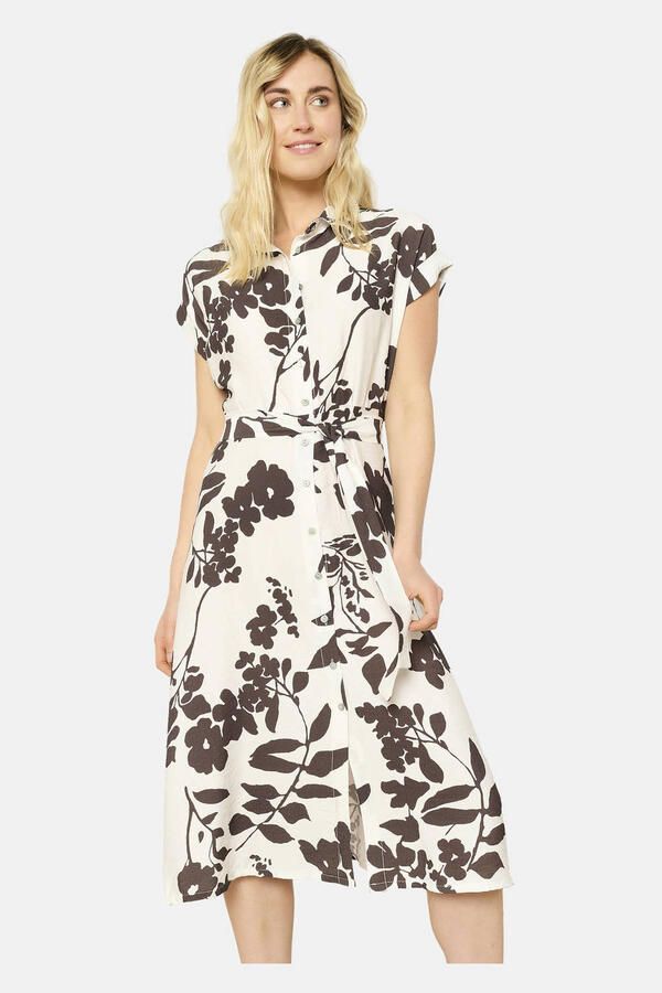 LOLALIZA blousejurk bruin