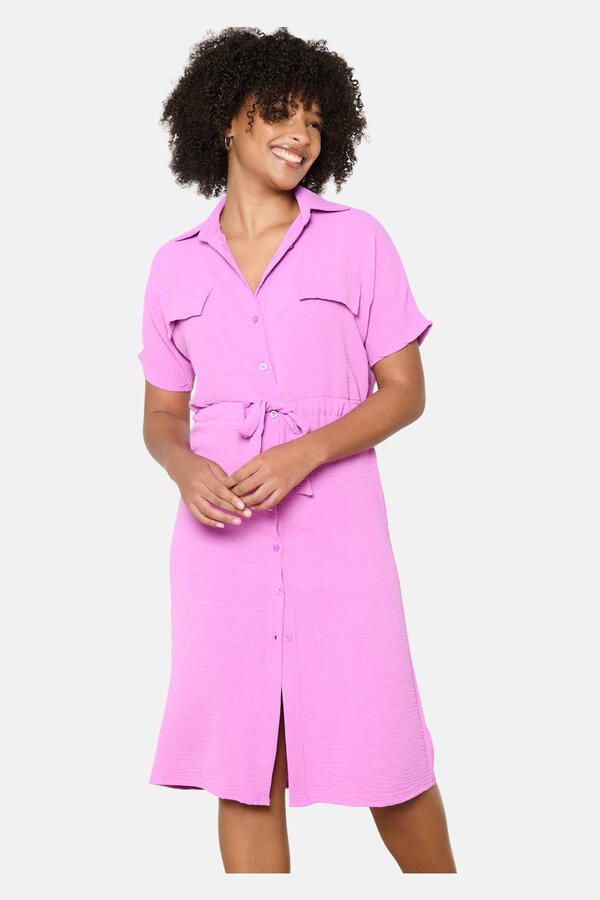 LOLALIZA blousejurk lila