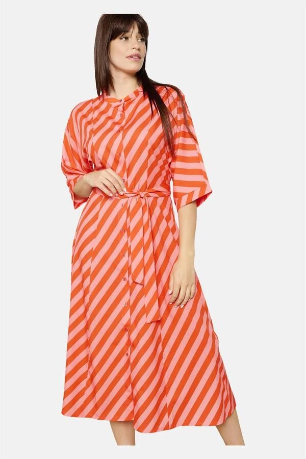 LOLALIZA blousejurk rood
