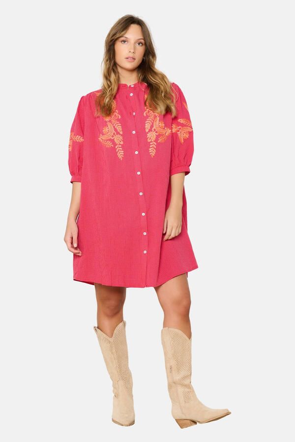 LOLALIZA blousejurk roze