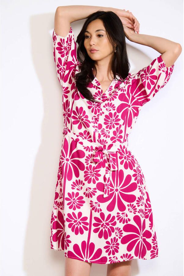 LOLALIZA blousejurk roze