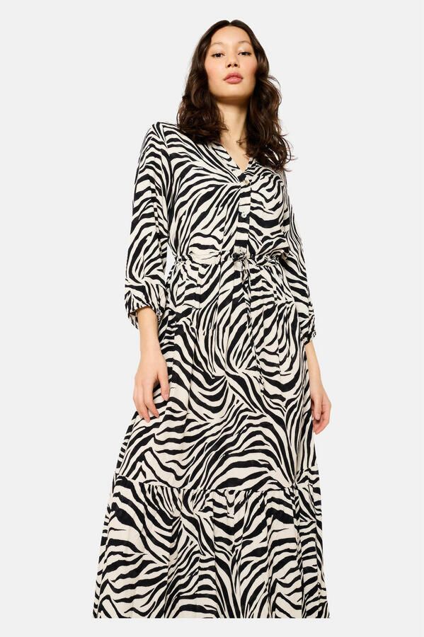 LOLALIZA blousejurk zwart