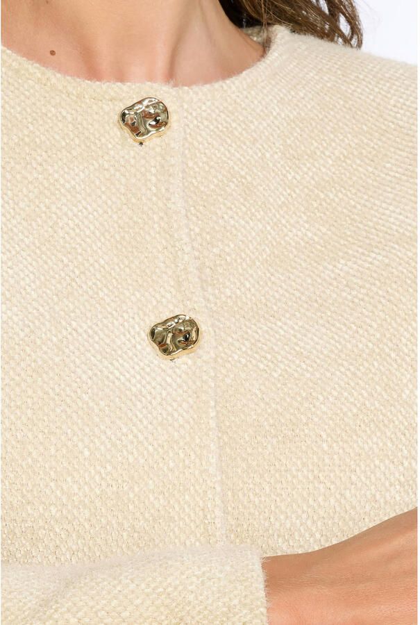 LOLALIZA bouclé jasje beige - Foto 2