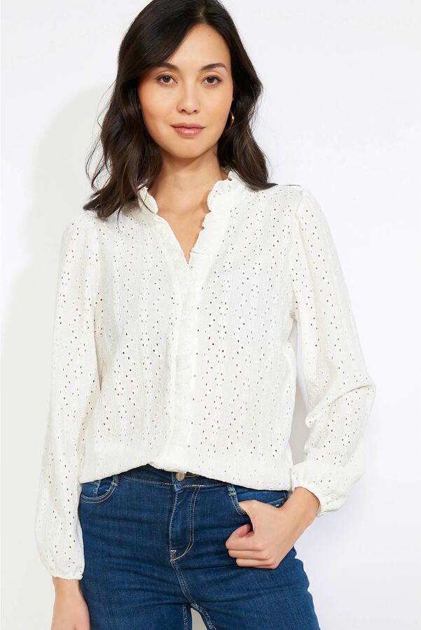 LOLALIZA broderie blousetop