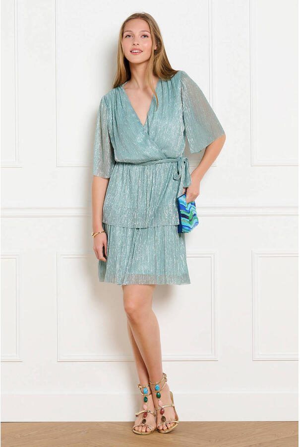 LOLALIZA cocktailjurk turquoise