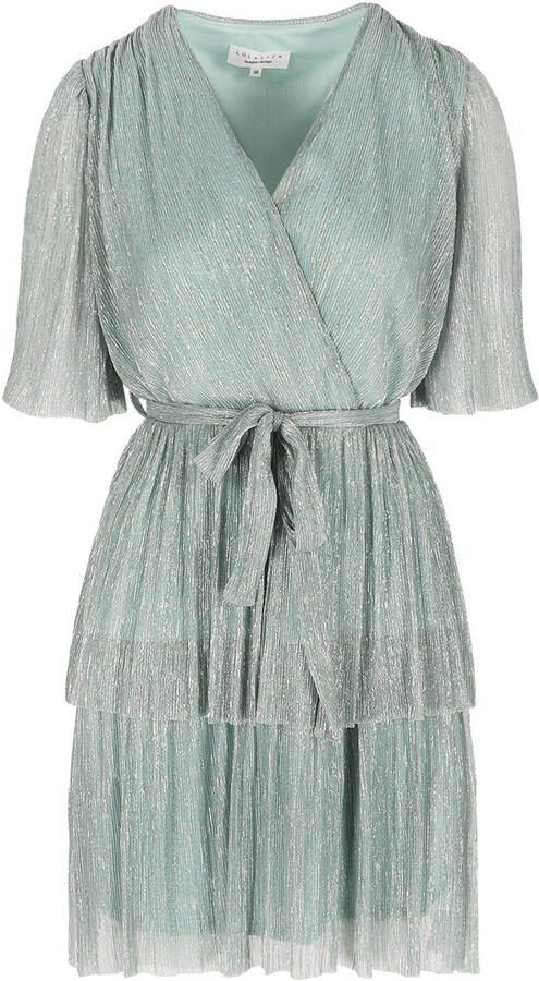 LOLALIZA cocktailjurk turquoise - Foto 3
