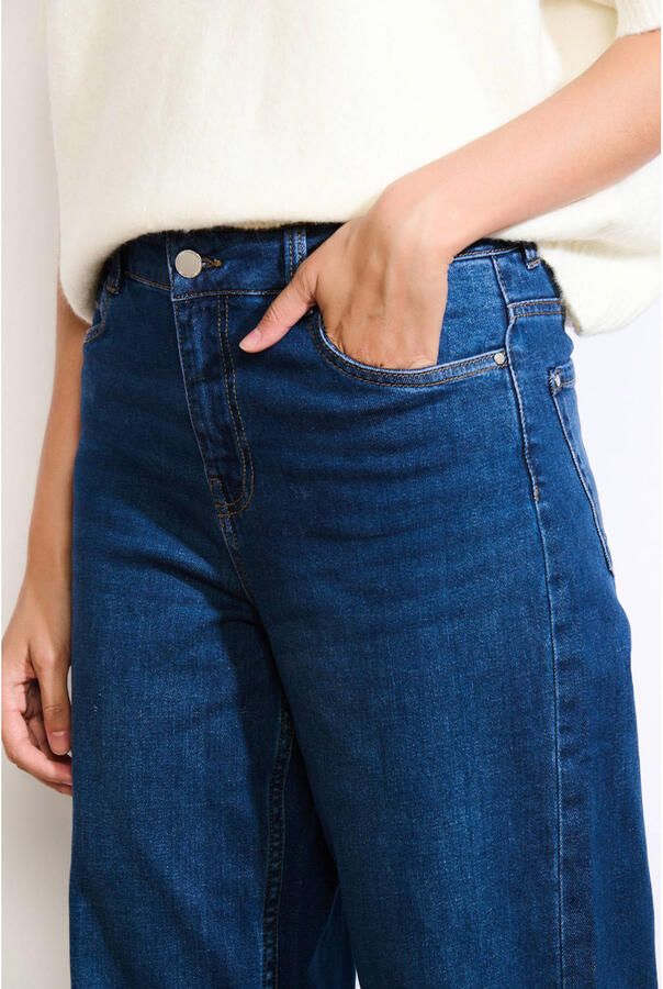 LOLALIZA cropped jeans dark blue denim - Foto 2