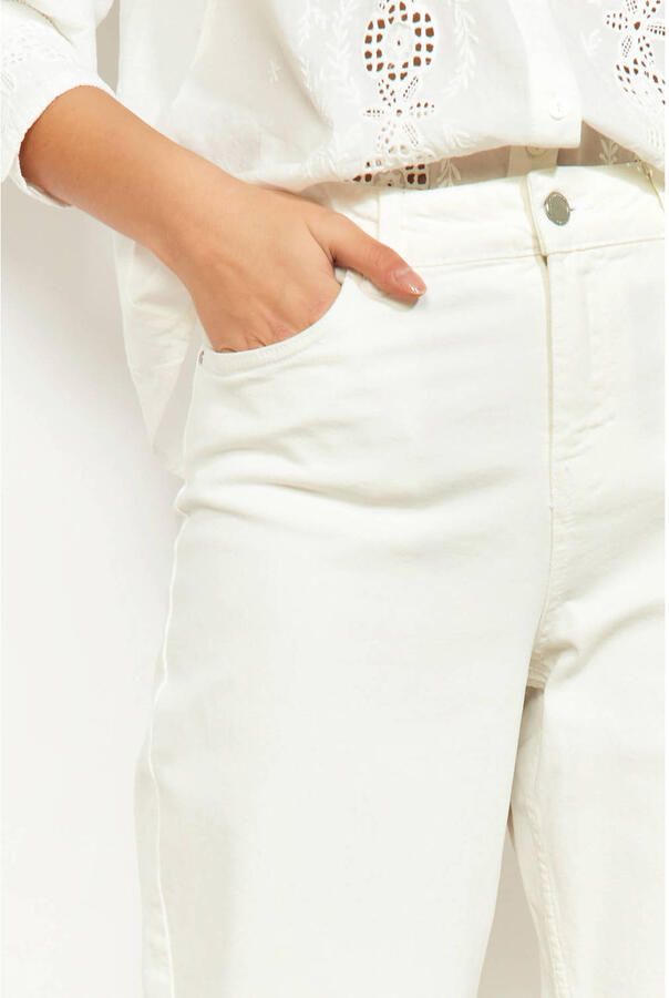 LOLALIZA cropped jeans ecru - Foto 2