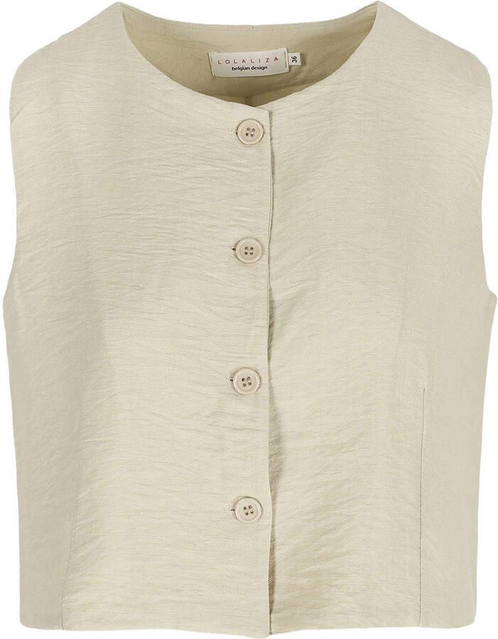 LOLALIZA cropped top beige - Foto 2
