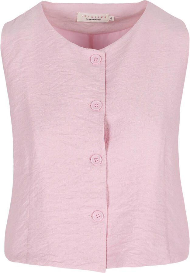 LOLALIZA cropped top lichtroze - Foto 2