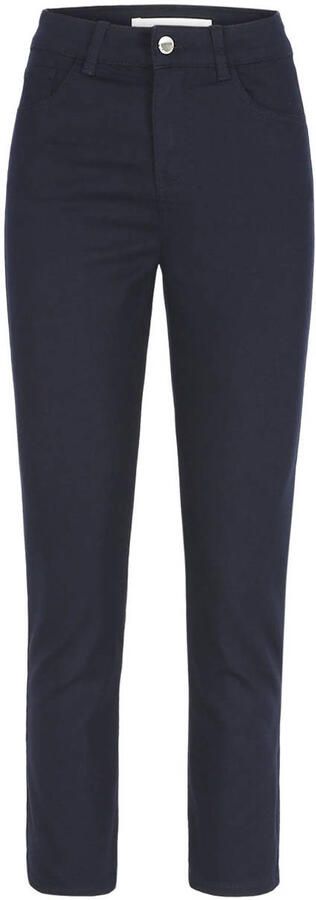 LOLALIZA denim slim high waist broek donkerblauw - Foto 3