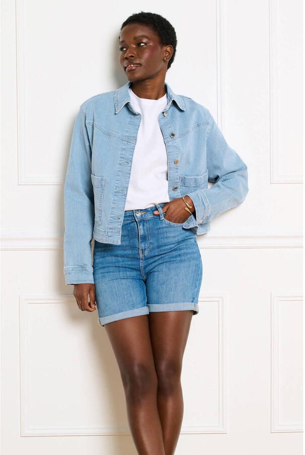 LOLALIZA denim slim regular waist short