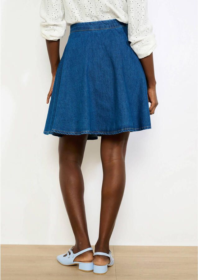 LOLALIZA denim spijkerrok dark blue denim - Foto 2