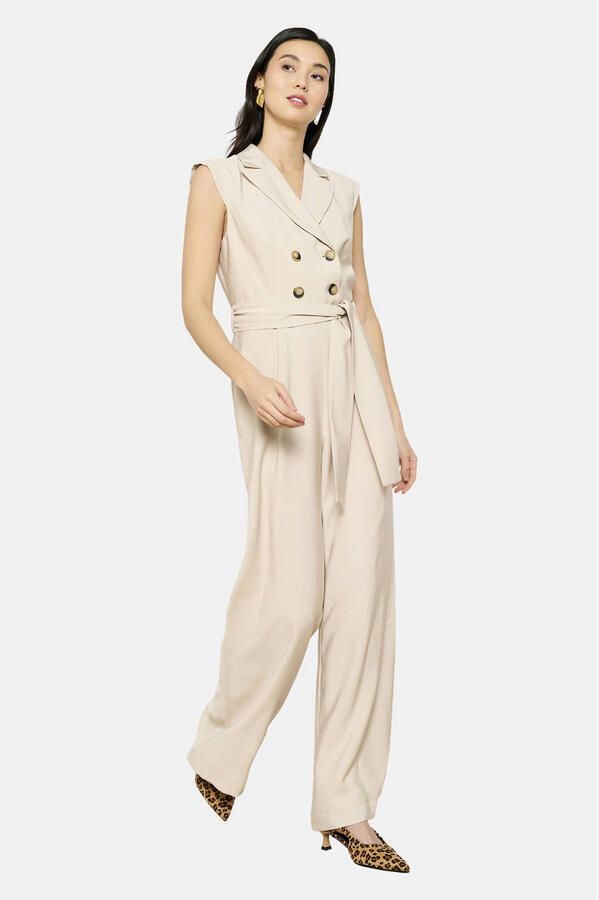 LOLALIZA exclusive jumpsuit beige - Foto 3