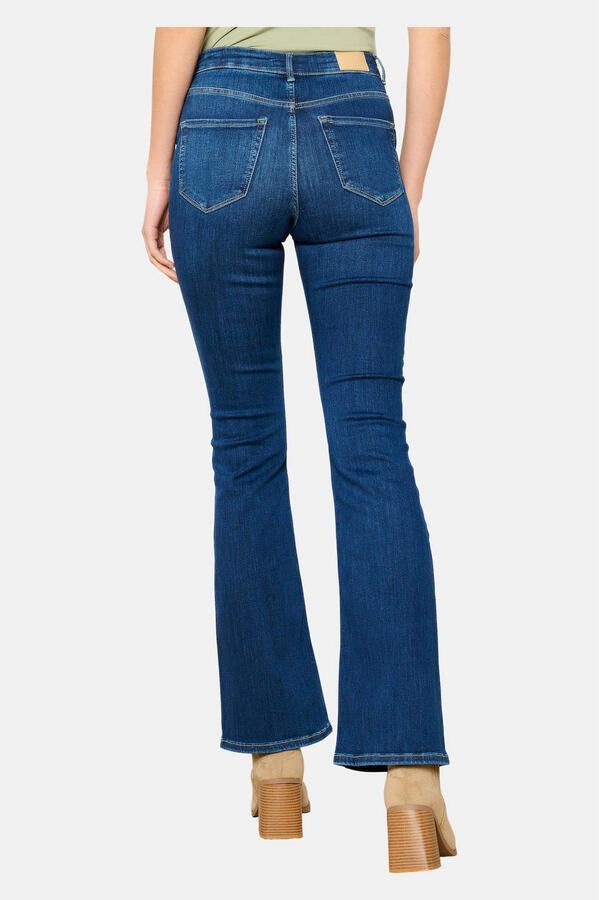 LOLALIZA flared jeans dark blue denim - Foto 3