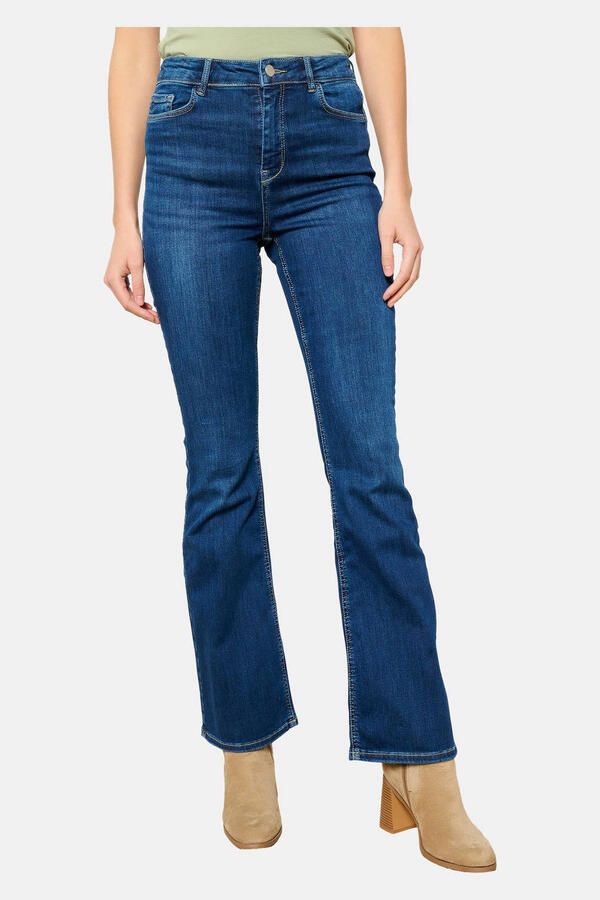 LOLALIZA flared jeans dark blue denim - Foto 2