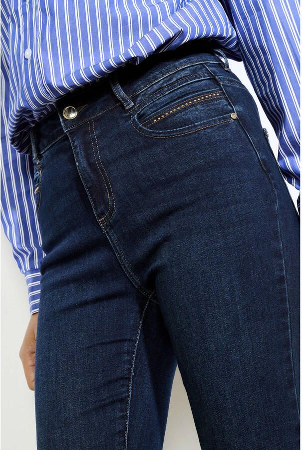 LOLALIZA flared jeans dark blue denim - Foto 2