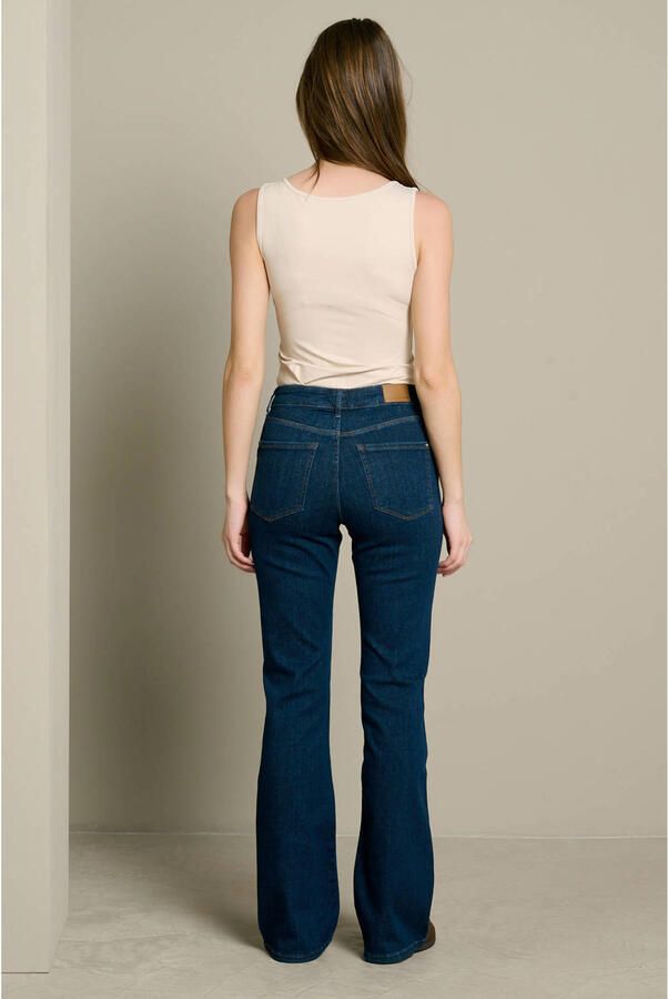 LOLALIZA flared jeans donkerblauw - Foto 2