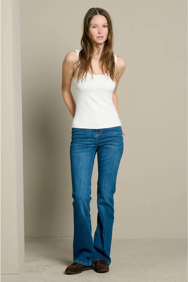 LOLALIZA flared jeans mediumblauw - Foto 2