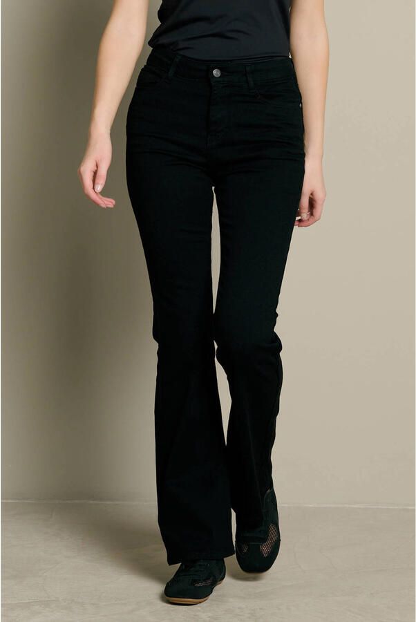 LOLALIZA flared jeans zwart