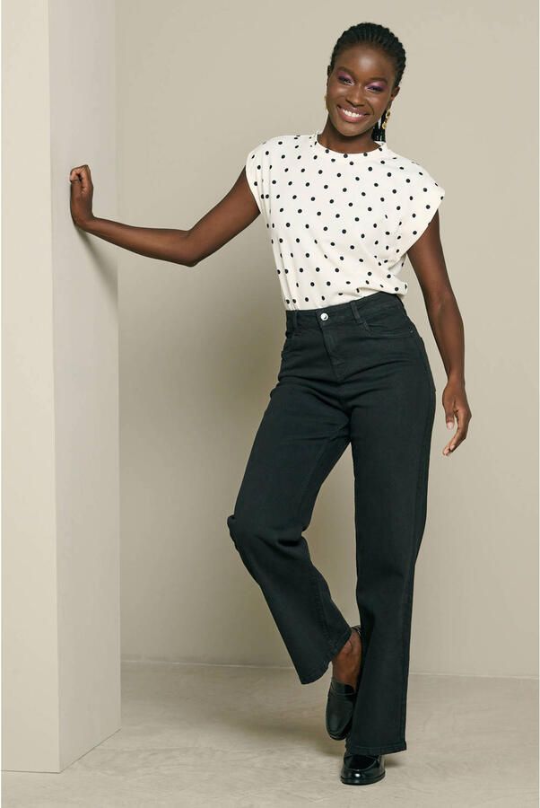 LOLALIZA flared jeans zwart - Foto 2
