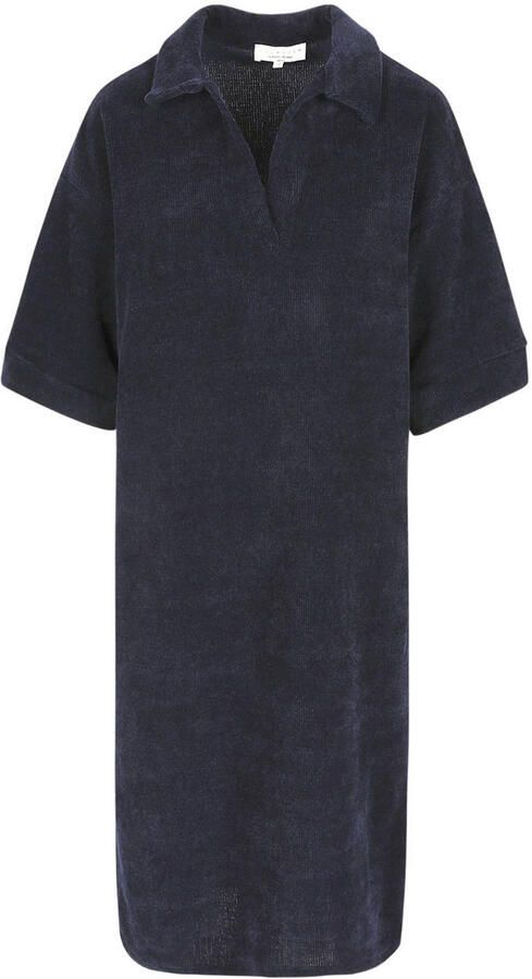 LOLALIZA fluwelen midi jurk blauw - Foto 3
