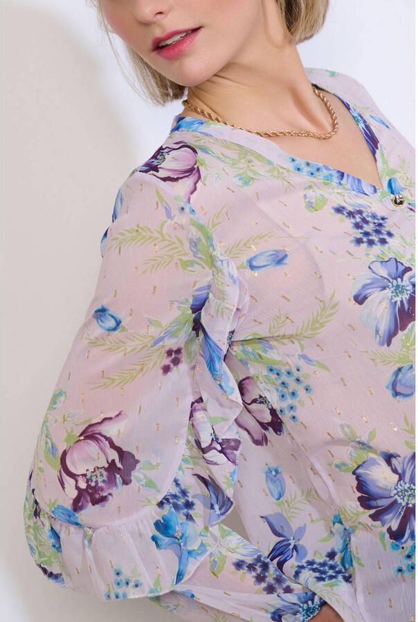 LOLALIZA gebloemde blouse - Foto 2