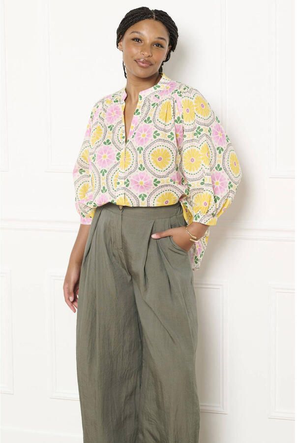 LOLALIZA gebloemde blouse multi