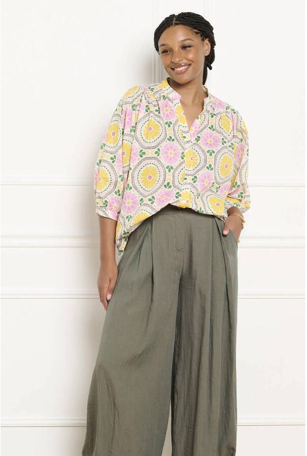 LOLALIZA gebloemde blouse multi - Foto 3